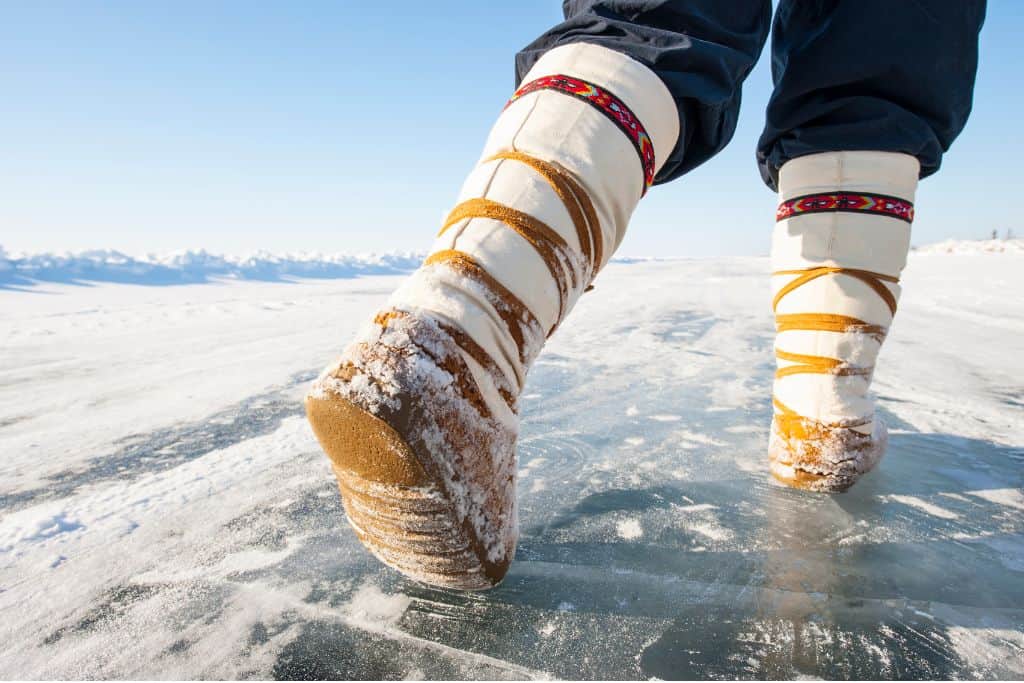Traditional mukluks are one of the most authentic Alaska souvenirs you can take home