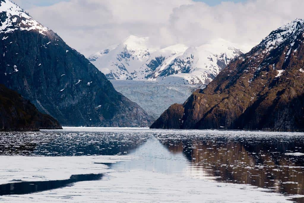 A boating tour through Tracy Arm Fjord is easily one of the best things to do in Juneau Alaska