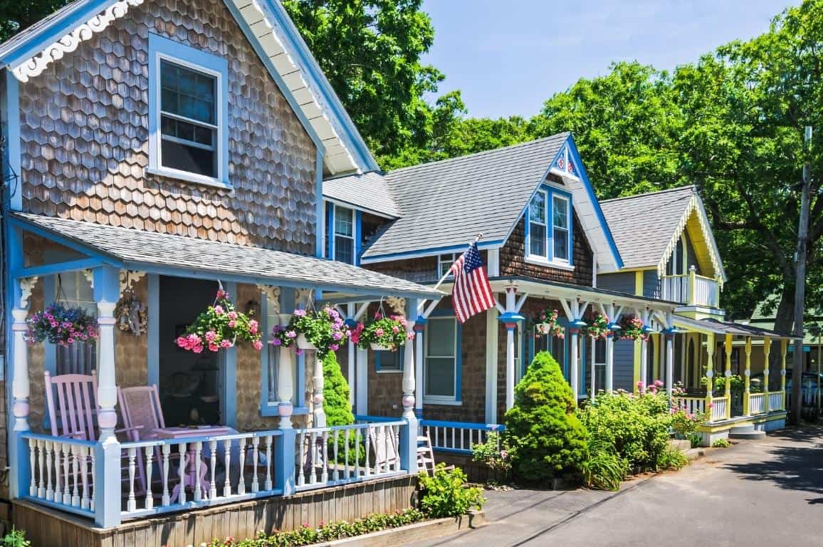 Gingerbread cottages in Martha's Vineyard
